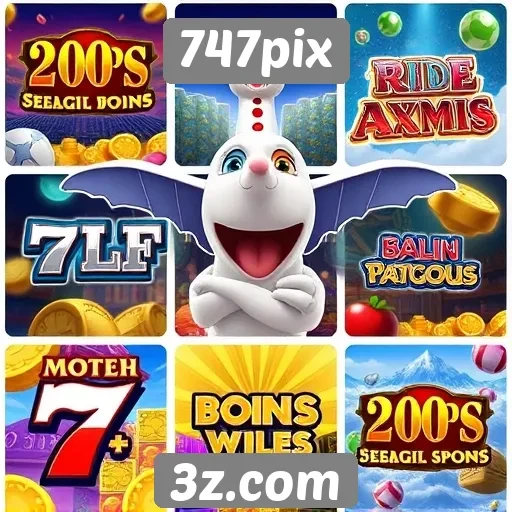 Avaliação de jogos populares no 747pix