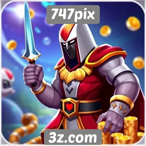 Variedade de jogos disponíveis no 747pix